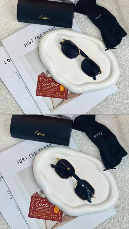 نظارة Cartier كوالتي ماستر عدسات شمسية 😎