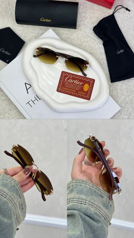 نظارة Cartier كوالتي ماستر عدسات شمسية 😎