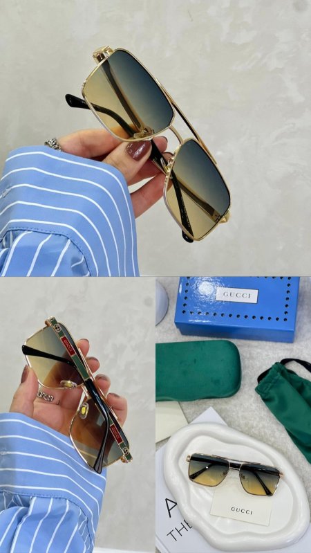 نظارة GUCCI كوالتي ماستر عدسات شمسية 😎