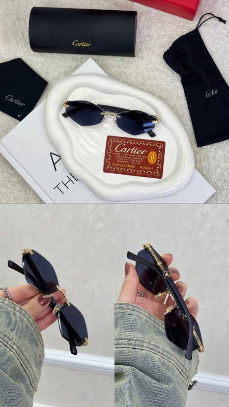 نظاراة Cartier كوالتي ماستر عدسات شمسية😎