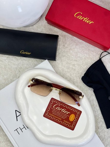 نظارة Cartier كوالتي ماستر عدسات شمسية 😎