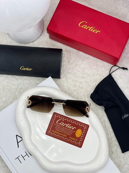 نظارة Cartier كوالتي ماستر عدسات شمسية 😎