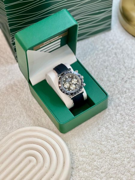 ساعة ROLEX كوالتي ماستر شامل علبة وكيس ⌚️