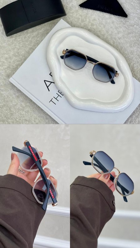 نظارة PRADA كوالتي ماستر عدسات شمسية 😎 <br> <span class='text-color-warm'>سيتوفر قريباً</span>