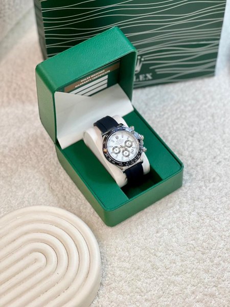 ساعة ROLEX كوالتي ماستر شامل علبة وكيس ⌚️