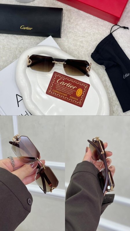 نظارة Cartier كوالتي ماستر عدسات شمشية 😎