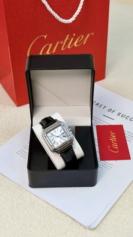 ساعة Cartier كوالتي كوبي ون شامل العلبة وكيس وكرت ⌚️