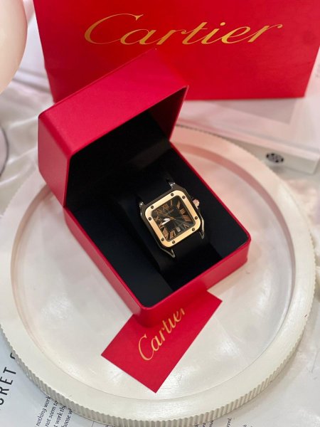 ساعة Cartier كوالتي كوبي ون شاملة علبة وكيس ⌚️🔥
