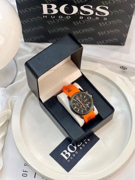 ساعة BOSS كوالتي كوبي ون شامل علبة وكيس ⌚️🔥
