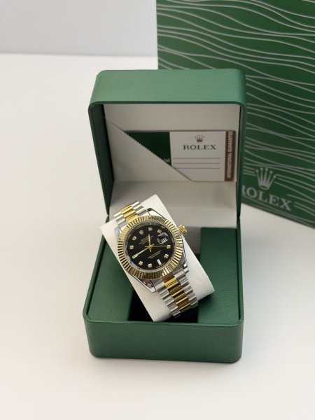 ساعة ROLEX كوالتي كوبي ون شامل علبة وكيس ⌚️🛒
