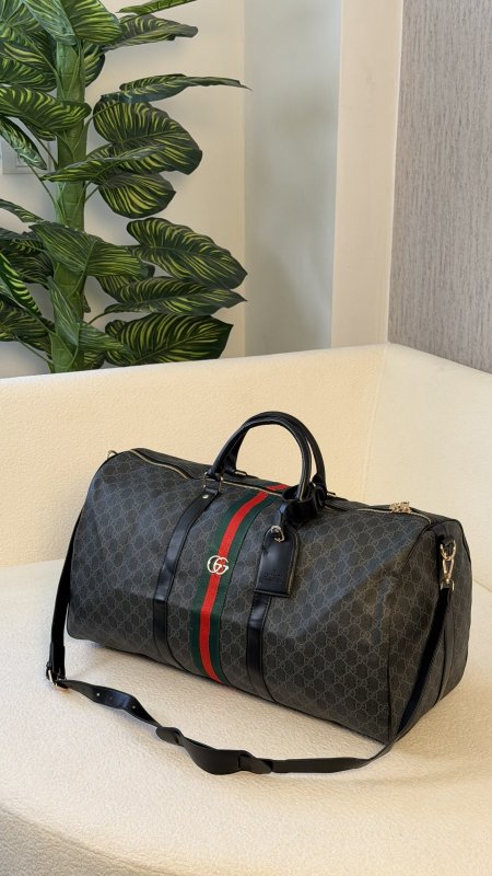 شنطة سفر GUCCI 🧳 كوالتي ماستر مقاس 60 CM 🎒