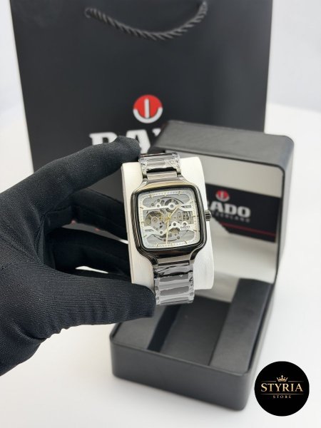 ساعة رادو كوالتي ماستر اتوماتيك شامل علبة وكيس ⌚️