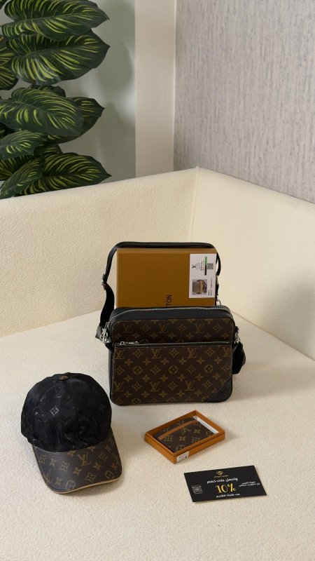 شنطة كتف + طقي + جزدان كوالتي ماستر 🛍️
