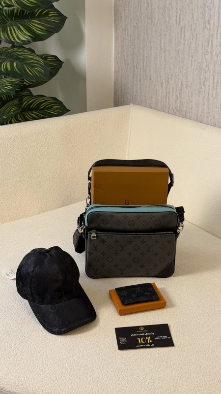 شنطة كتف + طقي + جزدان كوالتي ماستر 🛍️